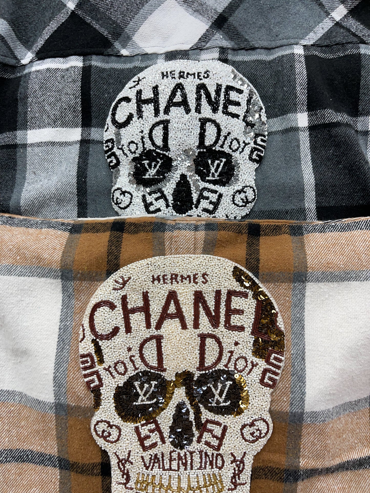 Upcycled Flannel - Designer Mash-up Patch