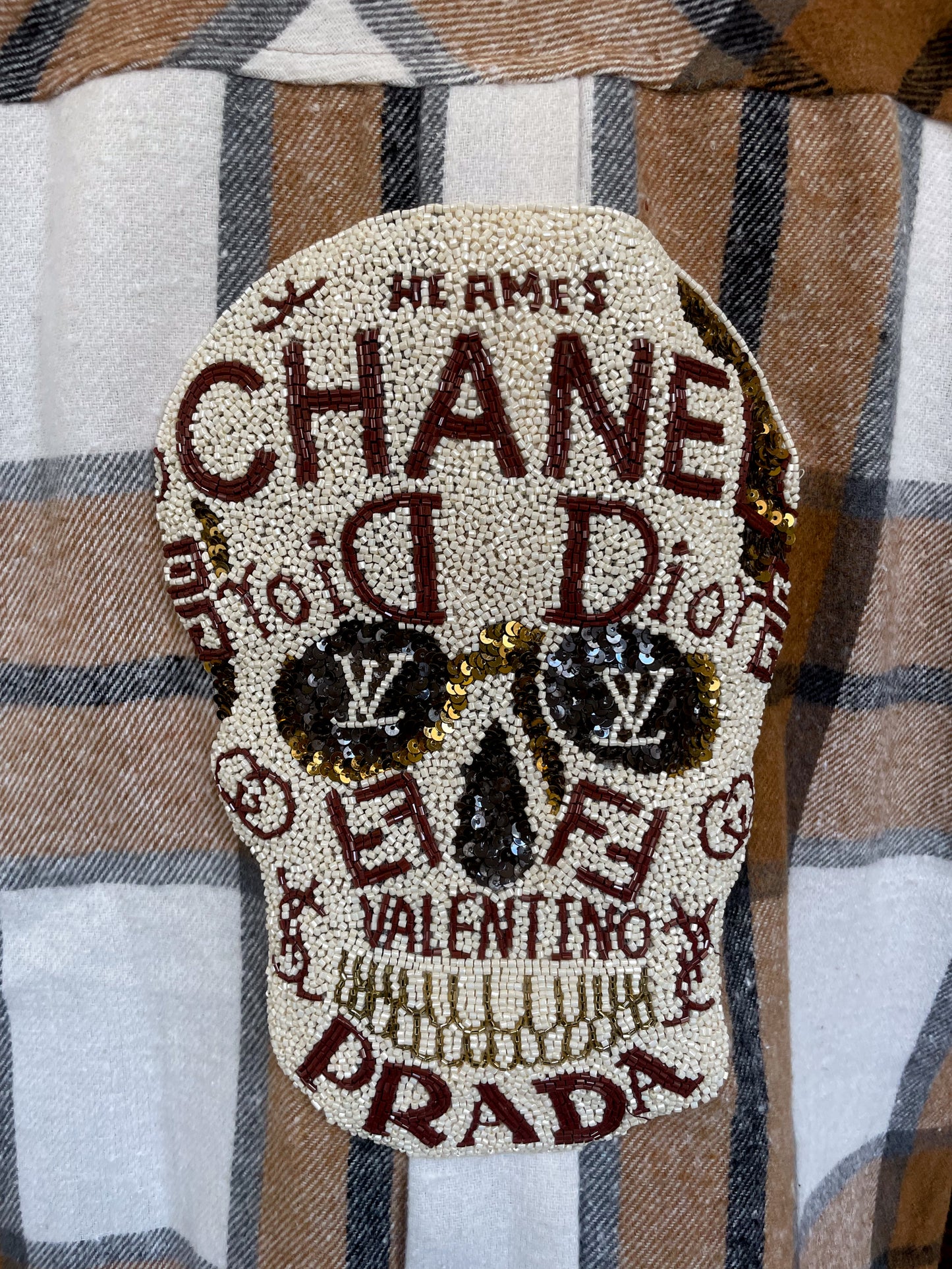 Upcycled Flannel - Designer Mash-up Patch