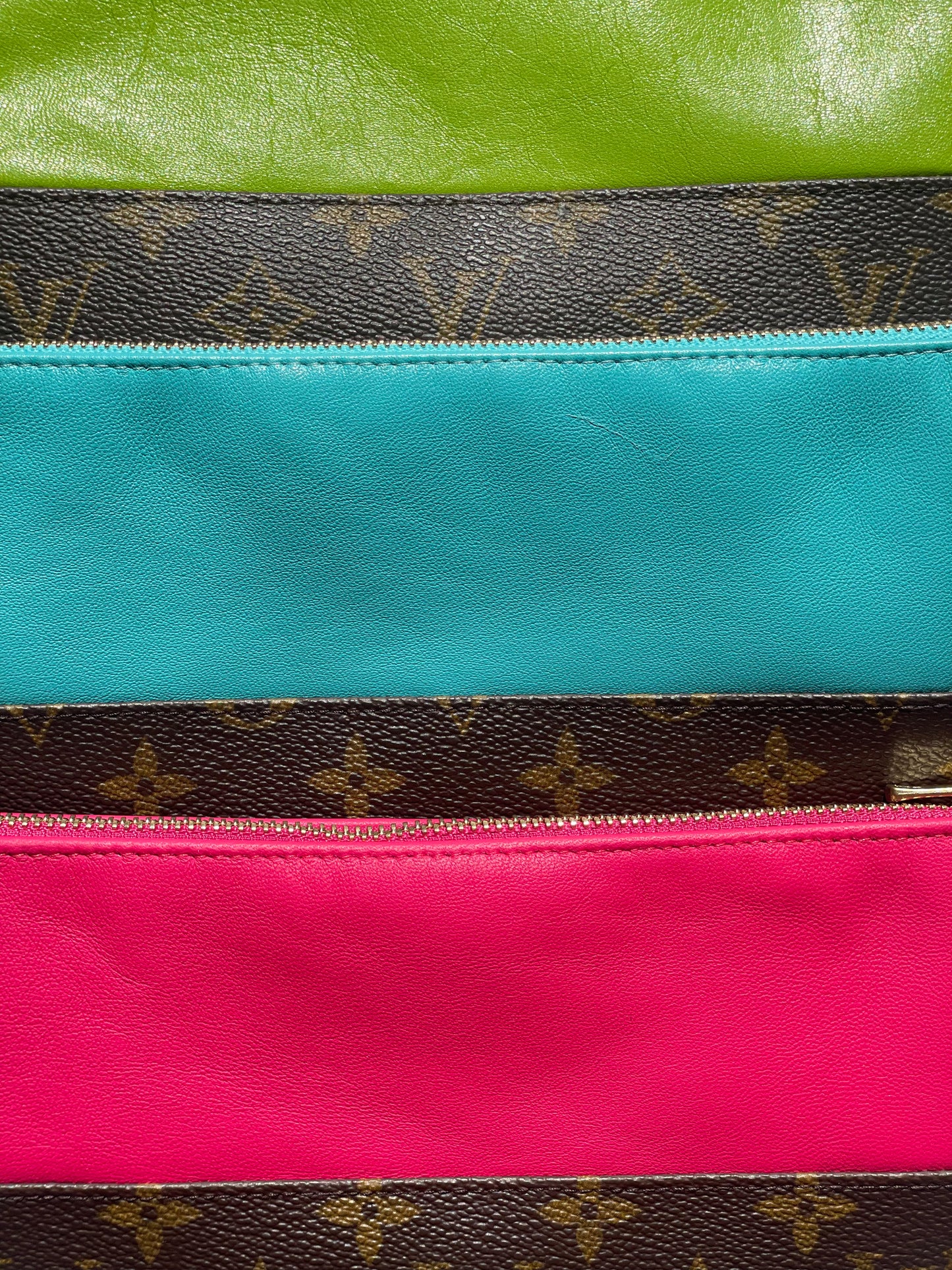 Upcycled Wristlet - Colors