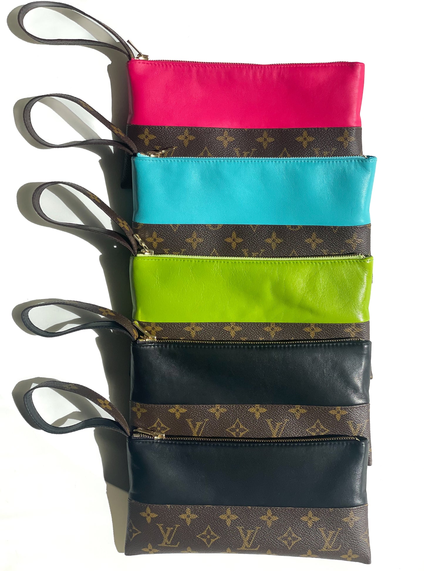 Upcycled Wristlet - Colors